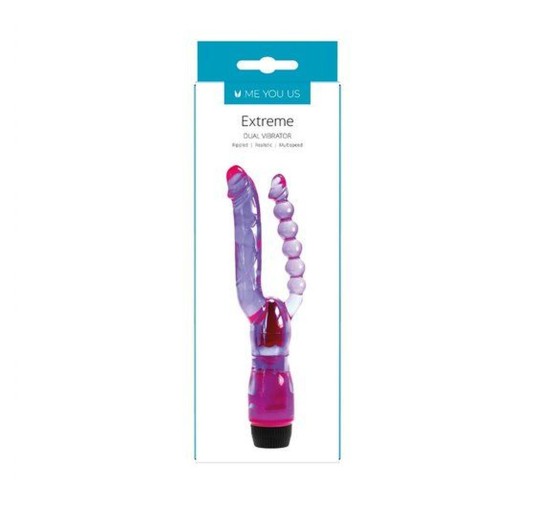 Wibrator- Me You Us Extreme Dual Vibrator Purple